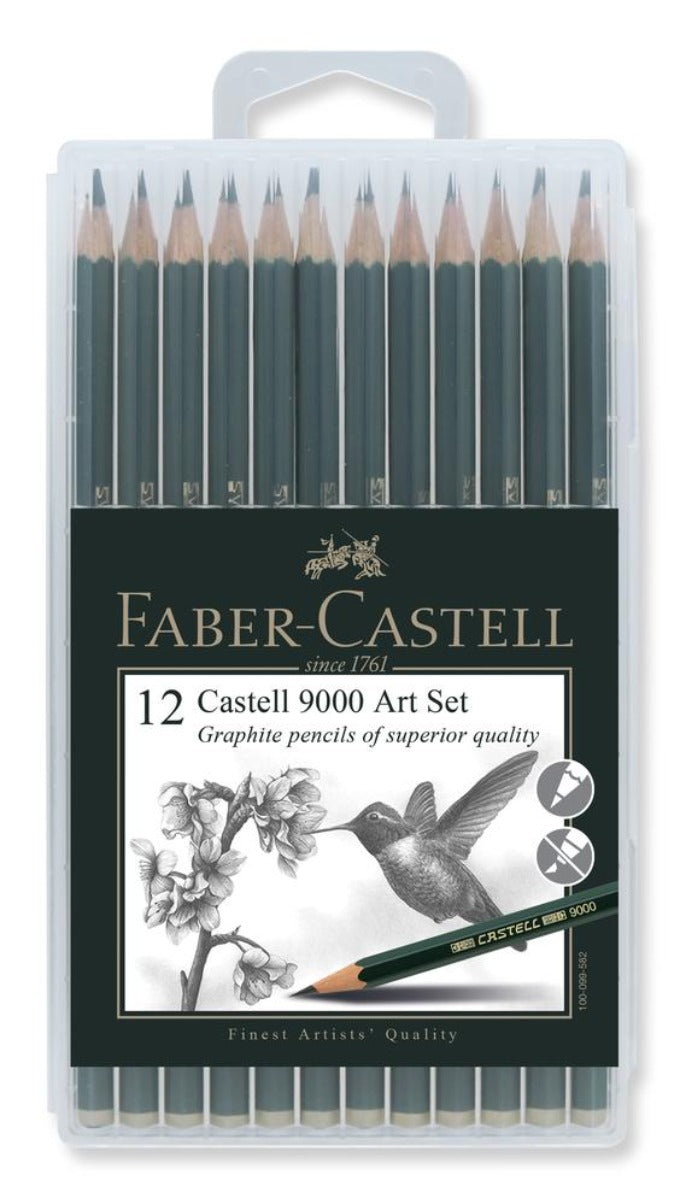 FABER-CASTELL 9000 Art Set in SlimFlexi Case