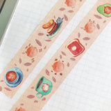 QIARA TEOR Washi Tape Cat-fe
