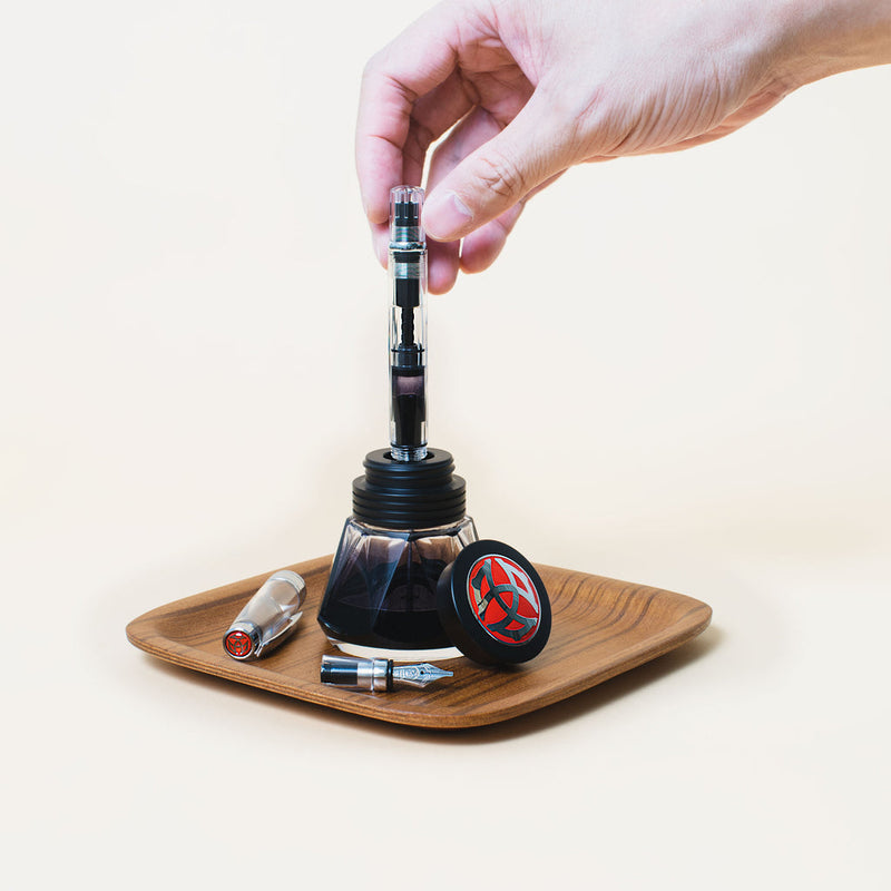 TWSBI Diamond 50 Ink Bottle Polished Aluminum