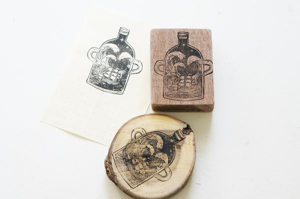 BLACK MILK PROJECT Rubber Stamp Jar of Voyage