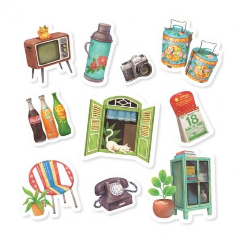 LOKA MADE Deco Sticker Good Old Days: Lazy Afternoon