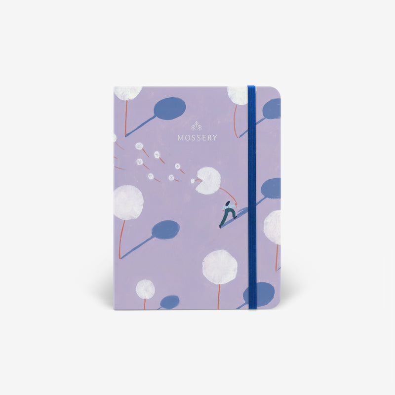 MOSSERY 2021 Hardcover Planner Monthly+Weekly Horizontal-Dandelion 068