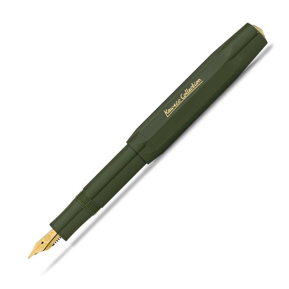 KAWECO Collection Fountain Pen Dark Olive