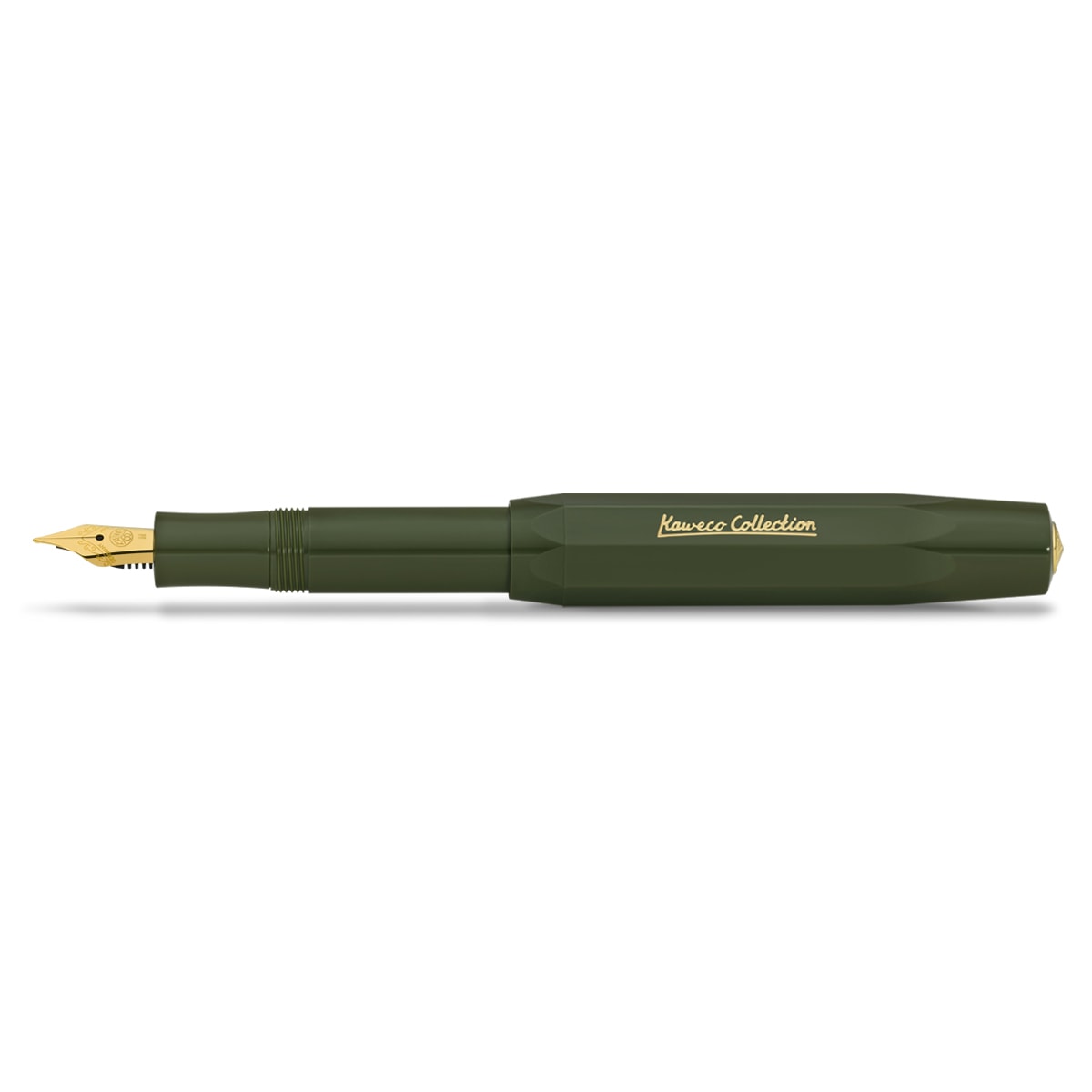KAWECO Collection Fountain Pen Dark Olive