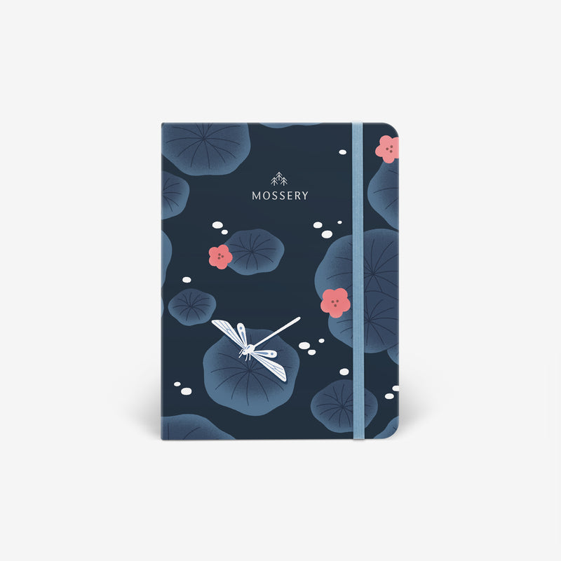MOSSERY 2021 Hardcover Planner Monthly+Weekly Vertical-Dragonfly 071