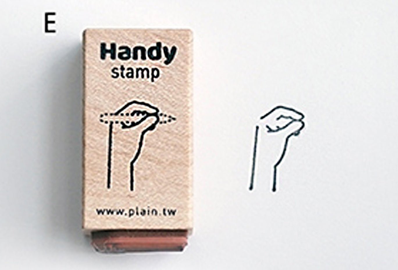 PLAIN Handy Stamp Hand Gesture