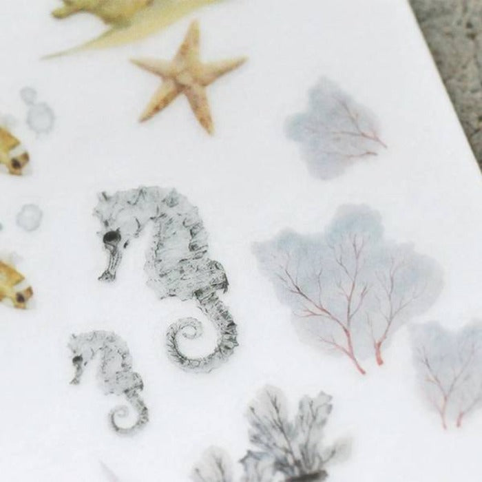 MU Craft Print-On Sticker Underwater 098