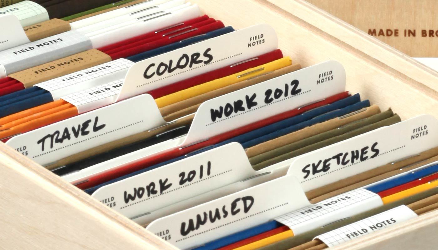 FIELD NOTES Archival Wooden Box