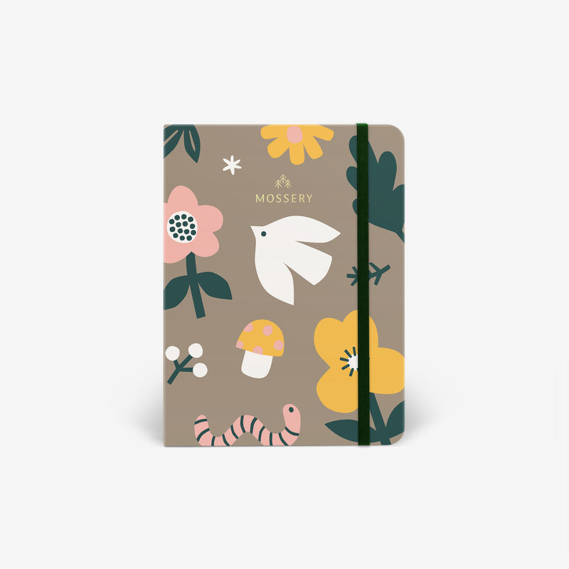 MOSSERY 2021 Hardcover Planner Monthly+Weekly Horizontal-Forest Scouts 067