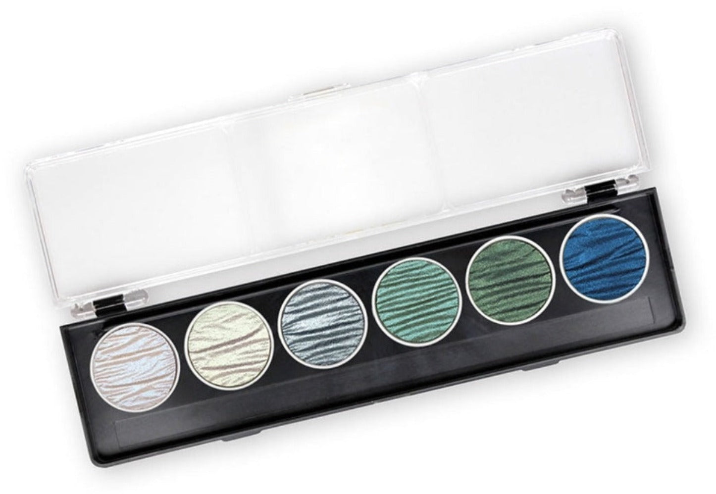 COLIRO FINETEC Pearl Color Set 6 Colors 30mm Plastic Case