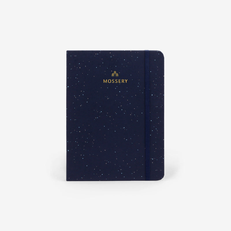 MOSSERY 2021 Hardcover Planner Monthly+Weekly Vertical-Galaxy 001
