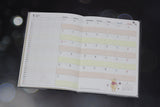 SUN-STAR 2022 Schedule Book Monthly B6 Mom DC Winnie the Pooh Meeting