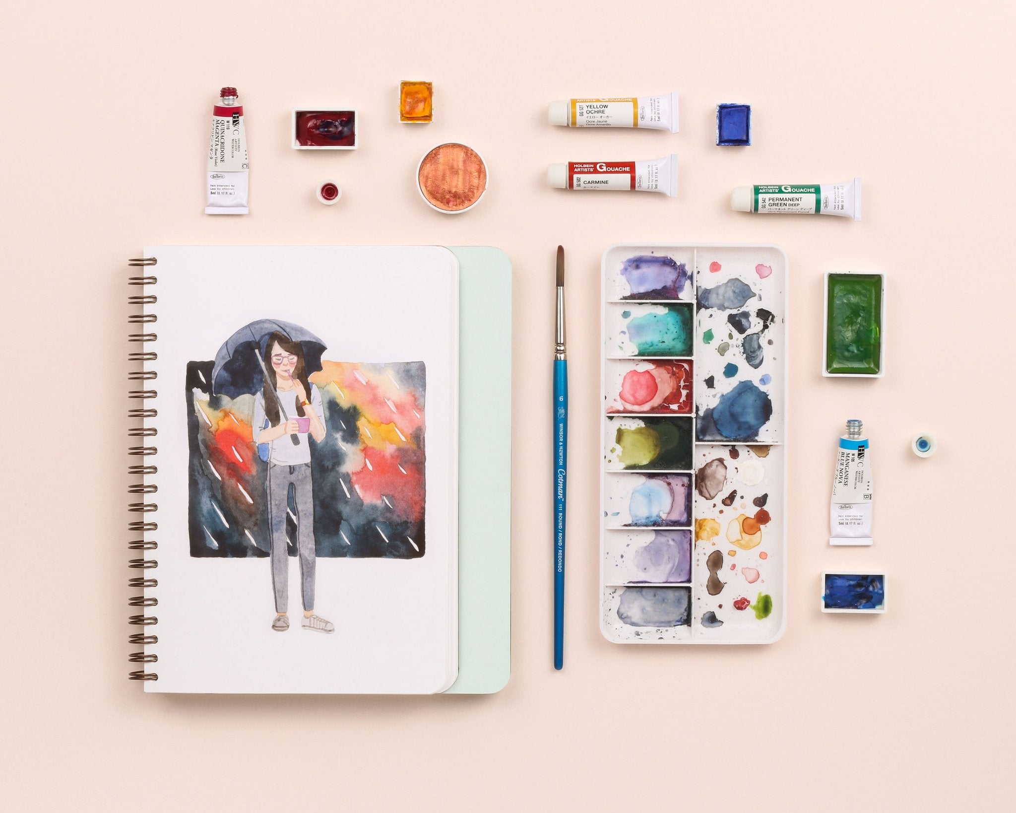 MOSSERY Medium Sketchbook Softcover