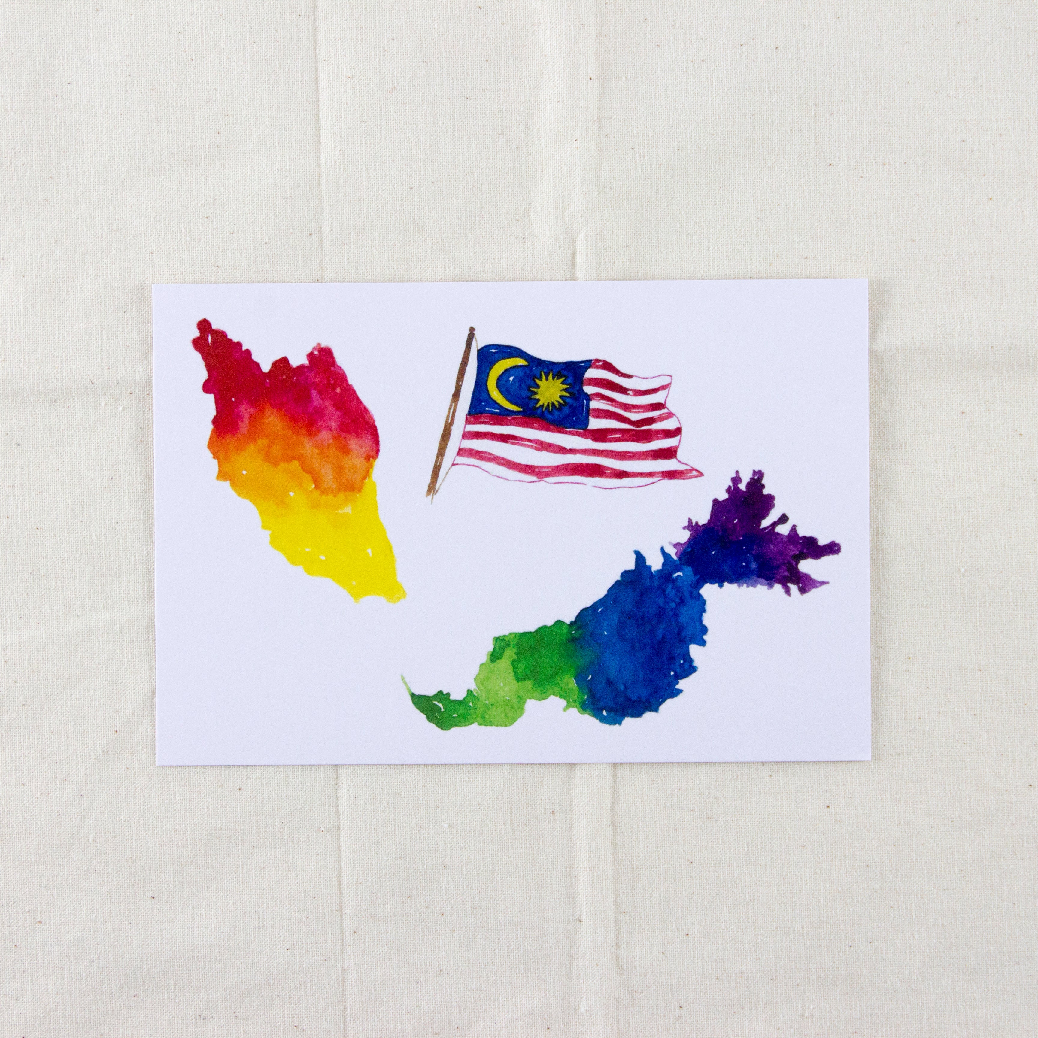 FISH KOOU'S Illustration Postcard