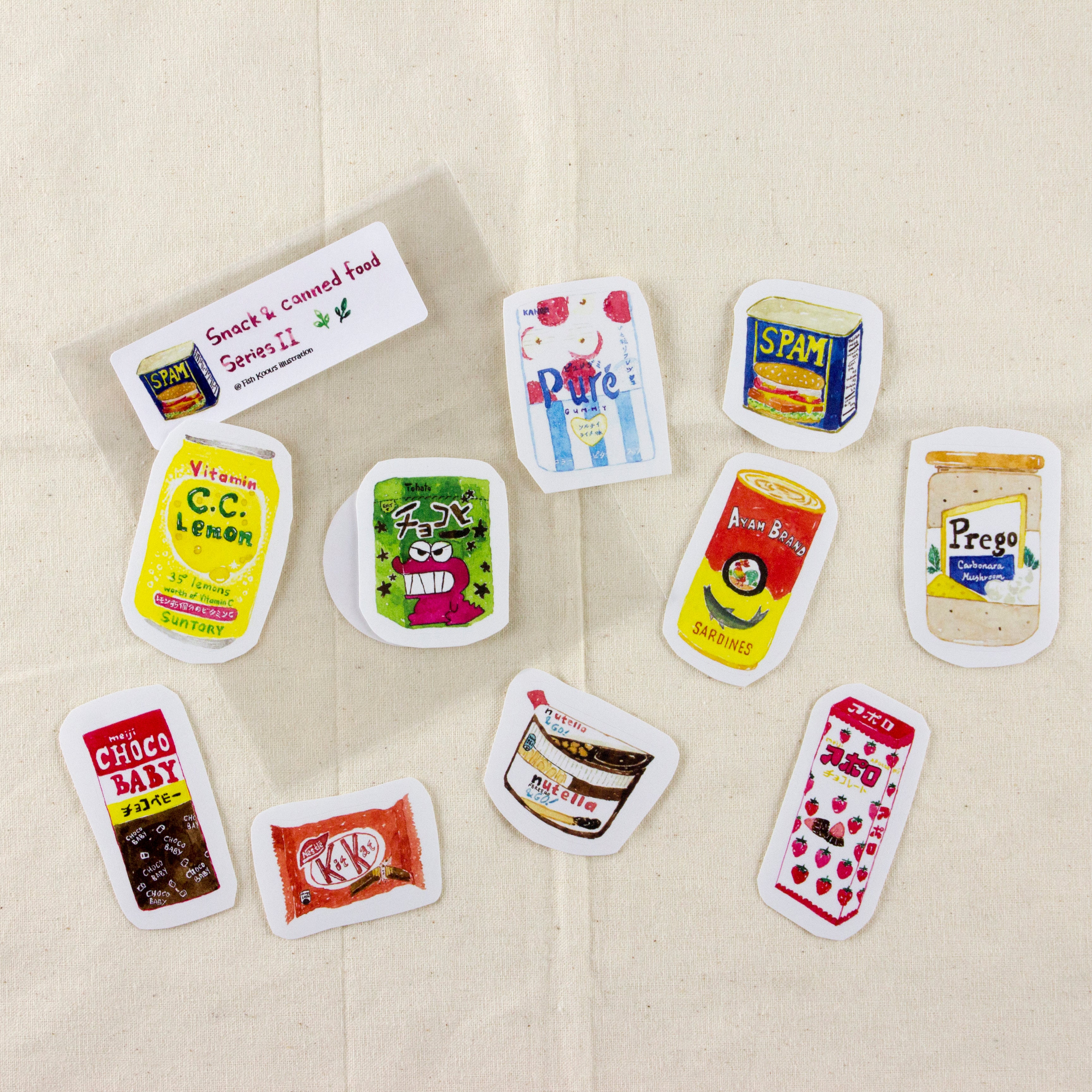 FISH KOOU'S Illustration Sticker