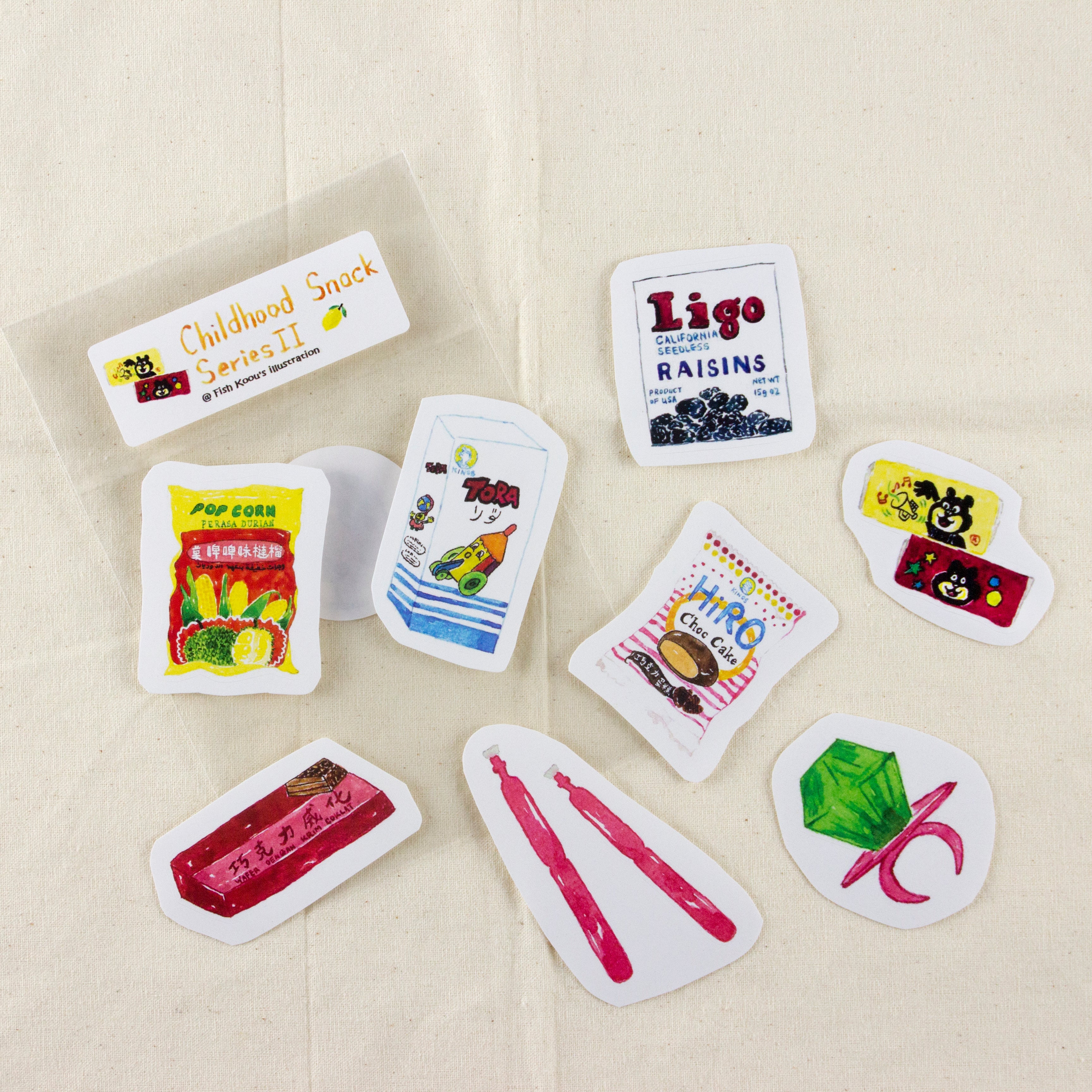 FISH KOOU'S Illustration Sticker