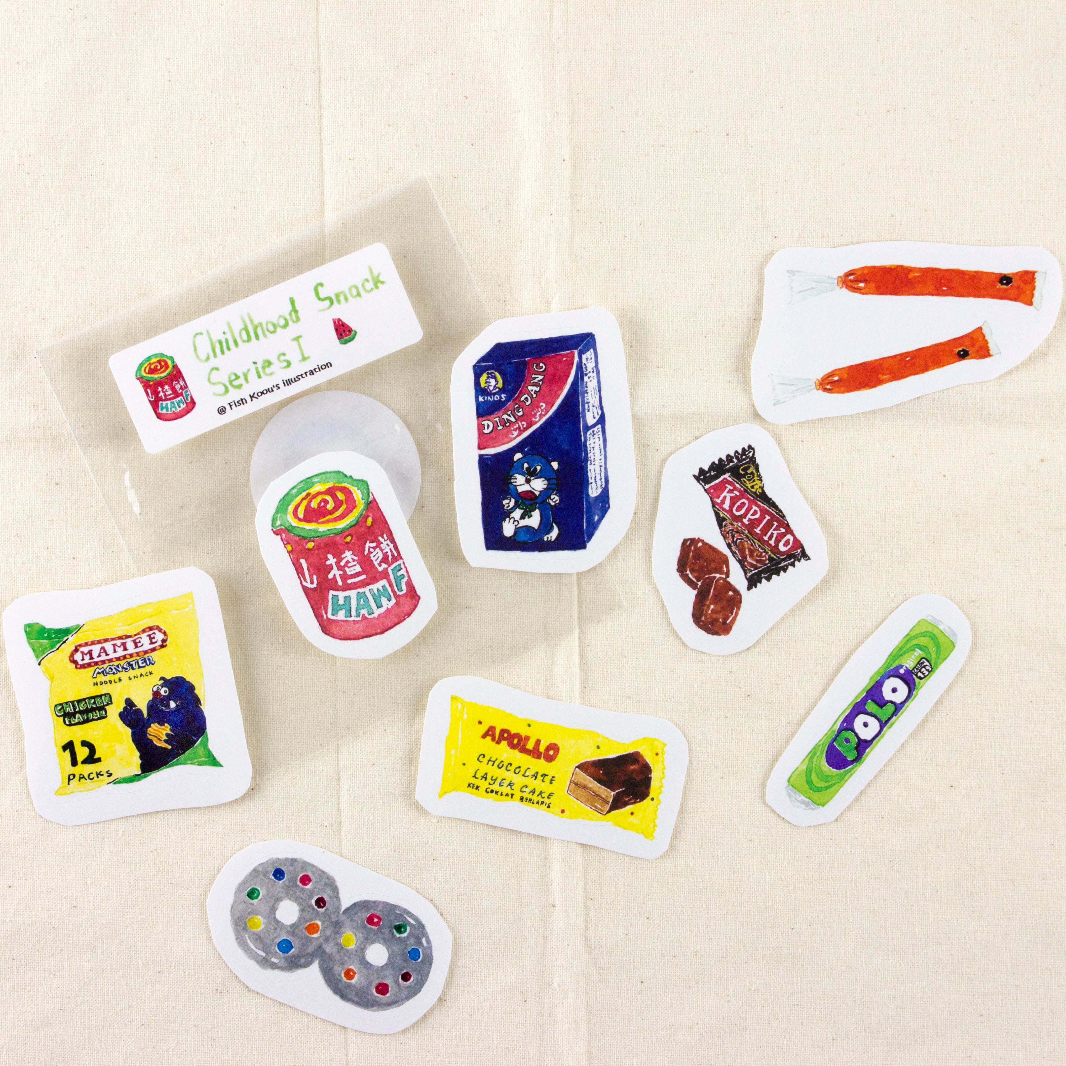 FISH KOOU'S Illustration Sticker