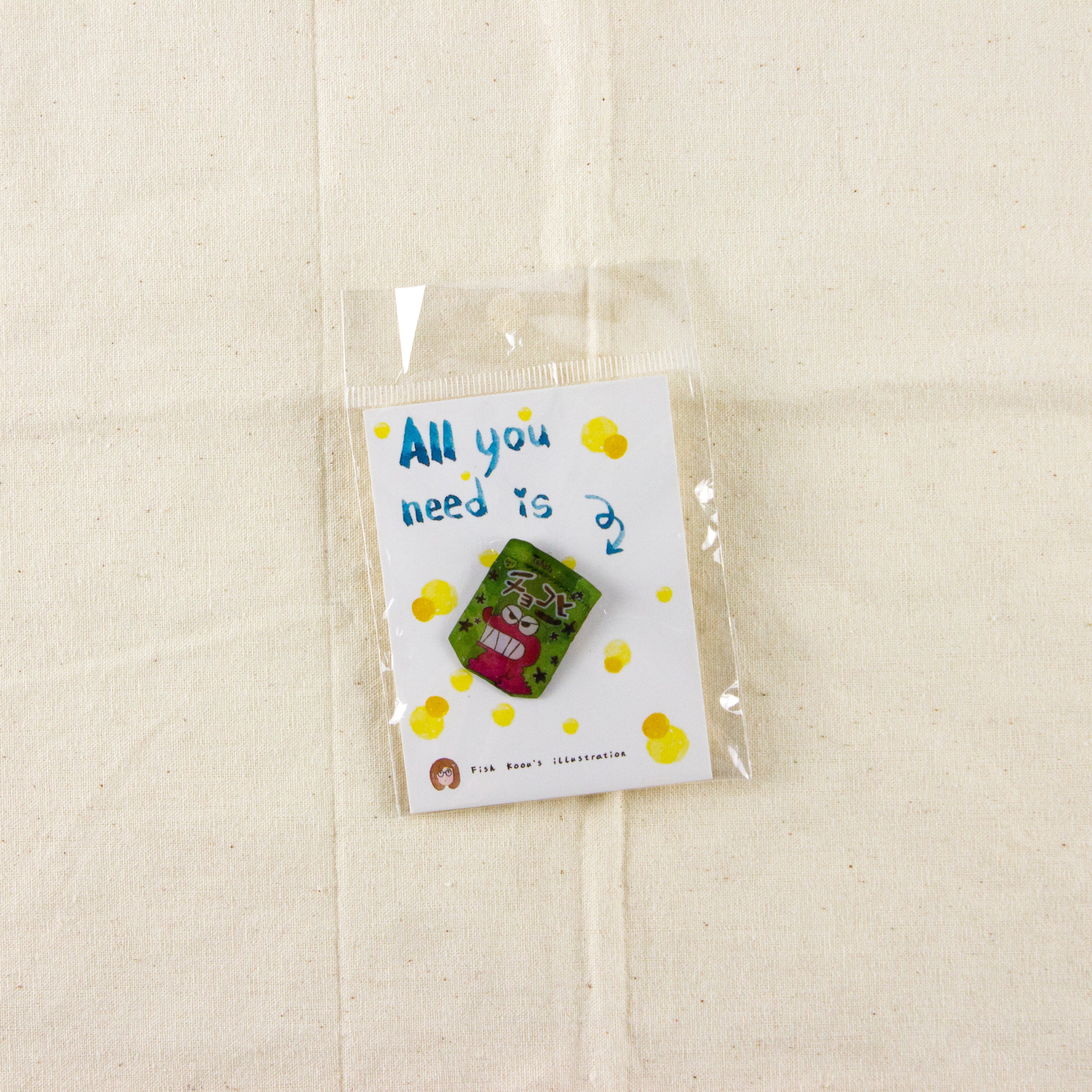 FISH KOOU'S Illustration Epoxy Pin