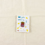 FISH KOOU'S Illustration Epoxy Pin