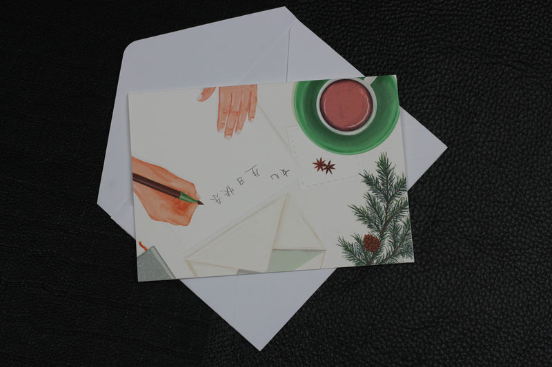 EJMEMENTO Greeting Card Letter for Daughter