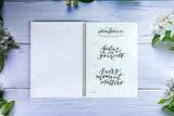 Brush Lettering Practice Sheets