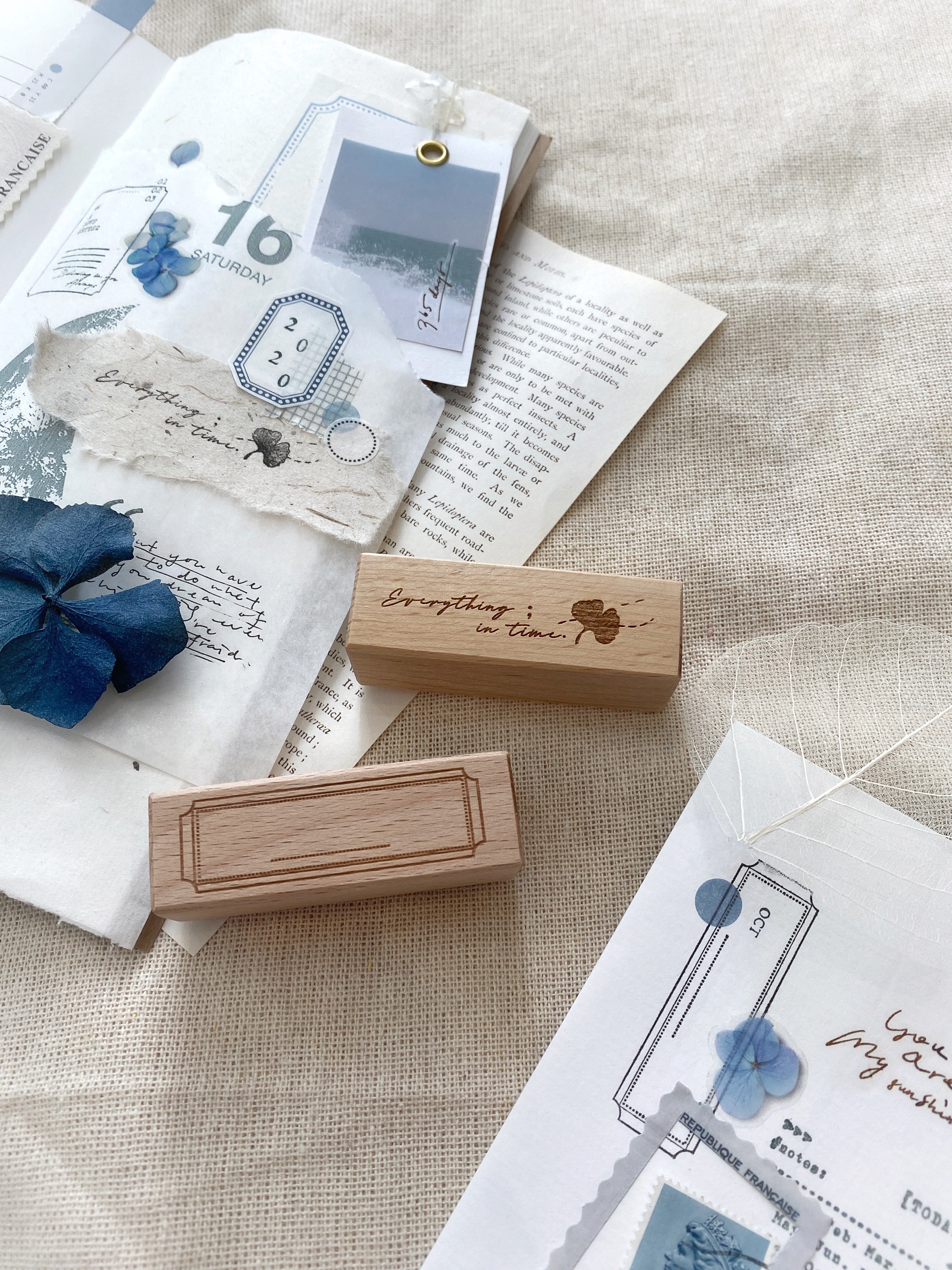 NYRET Rubber Stamp - Ginko