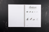 Watercolor Lettering Practice Sheets-New Edition