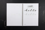 Watercolor Lettering Practice Sheets-New Edition