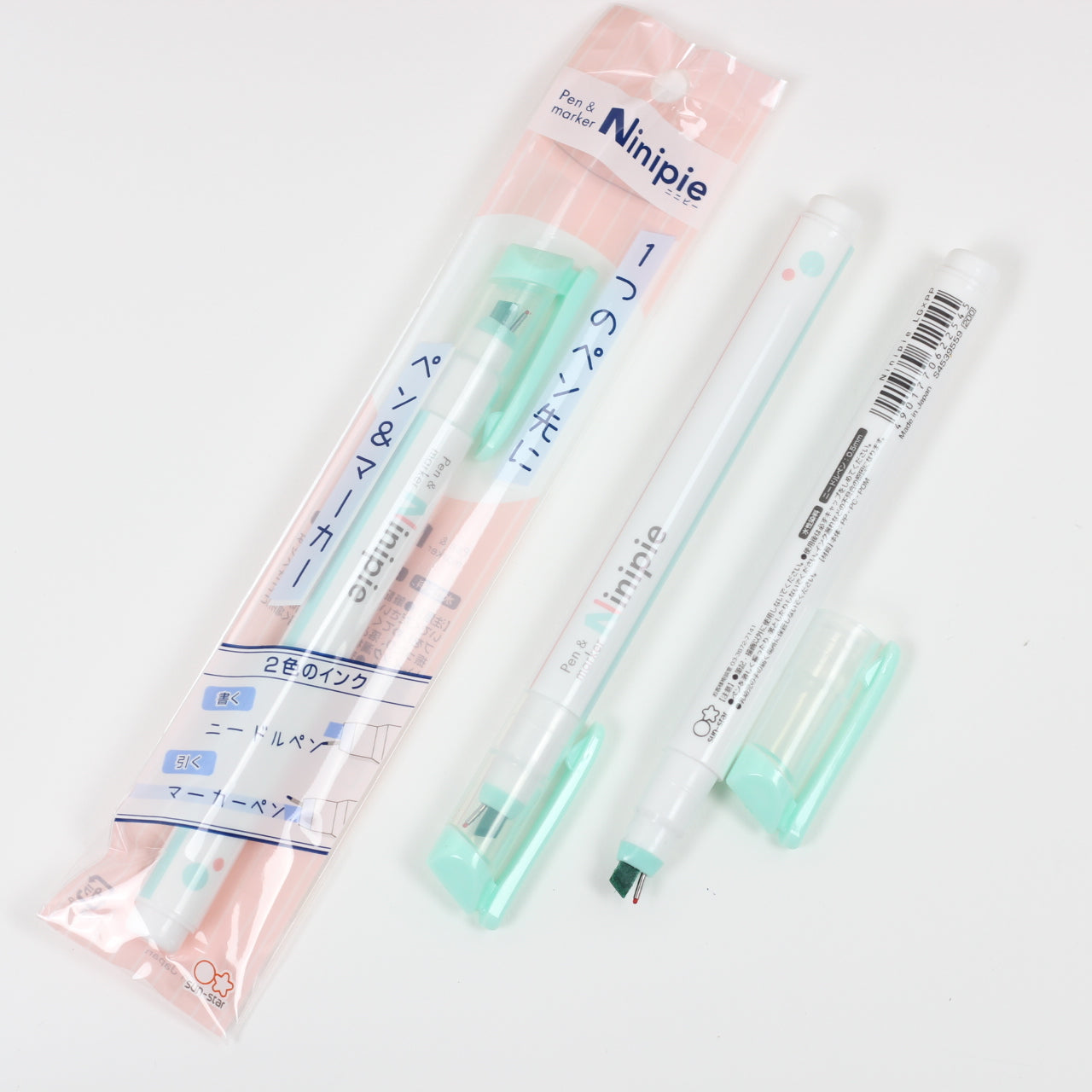 SUN-STAR Ninipie Marker Pen+Highlighter