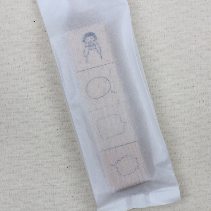 EVAKAKU Girl Stamp Set - Want To Say