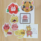 AZREENCHAN Sticker All Cats