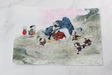 ARTCAFE Nakashima Kiyoshi Large Postcard Dance of the Lion
