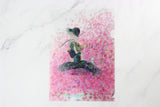 ARTCAFE Nakashima Kiyoshi Clear File A5 The Sound Of Flower