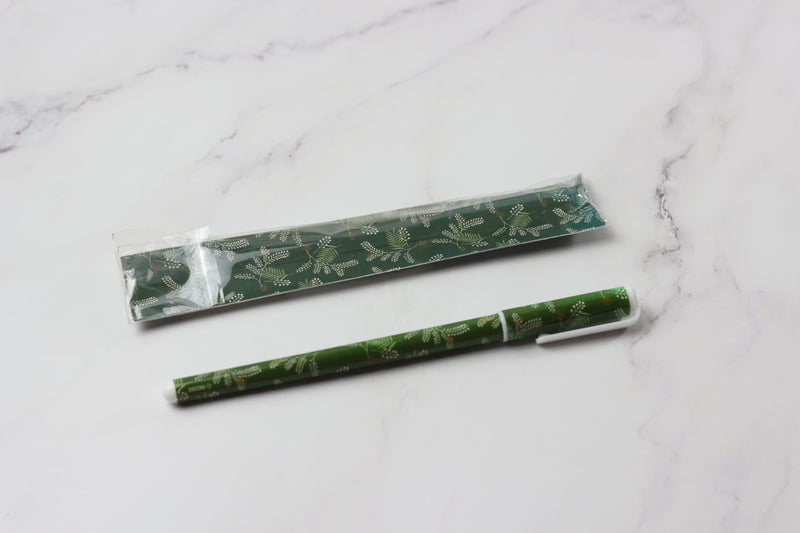 Willow Classic Pattern Ballpoint Pen Green