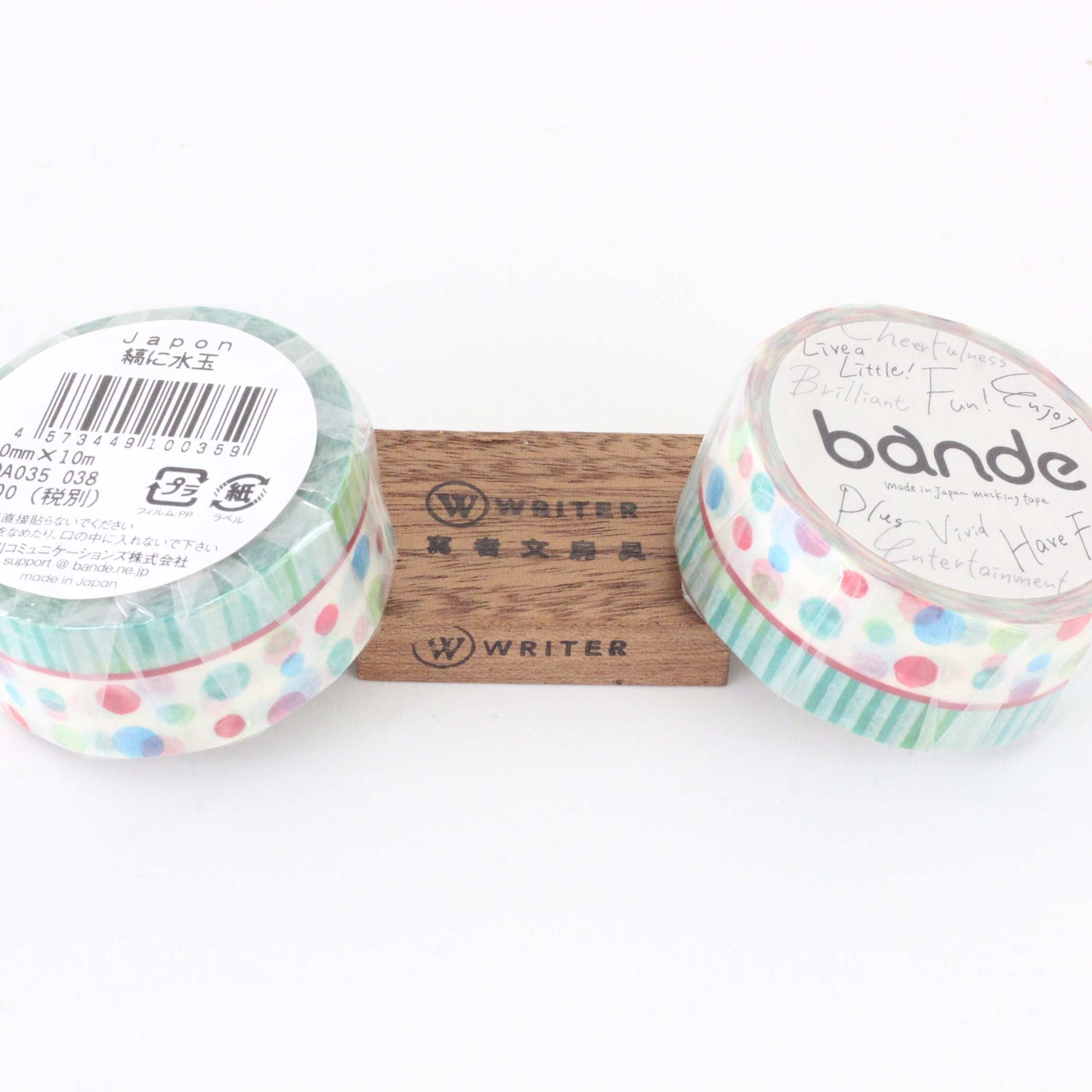 BDA035 Japon縞に水玉 Washi Tape