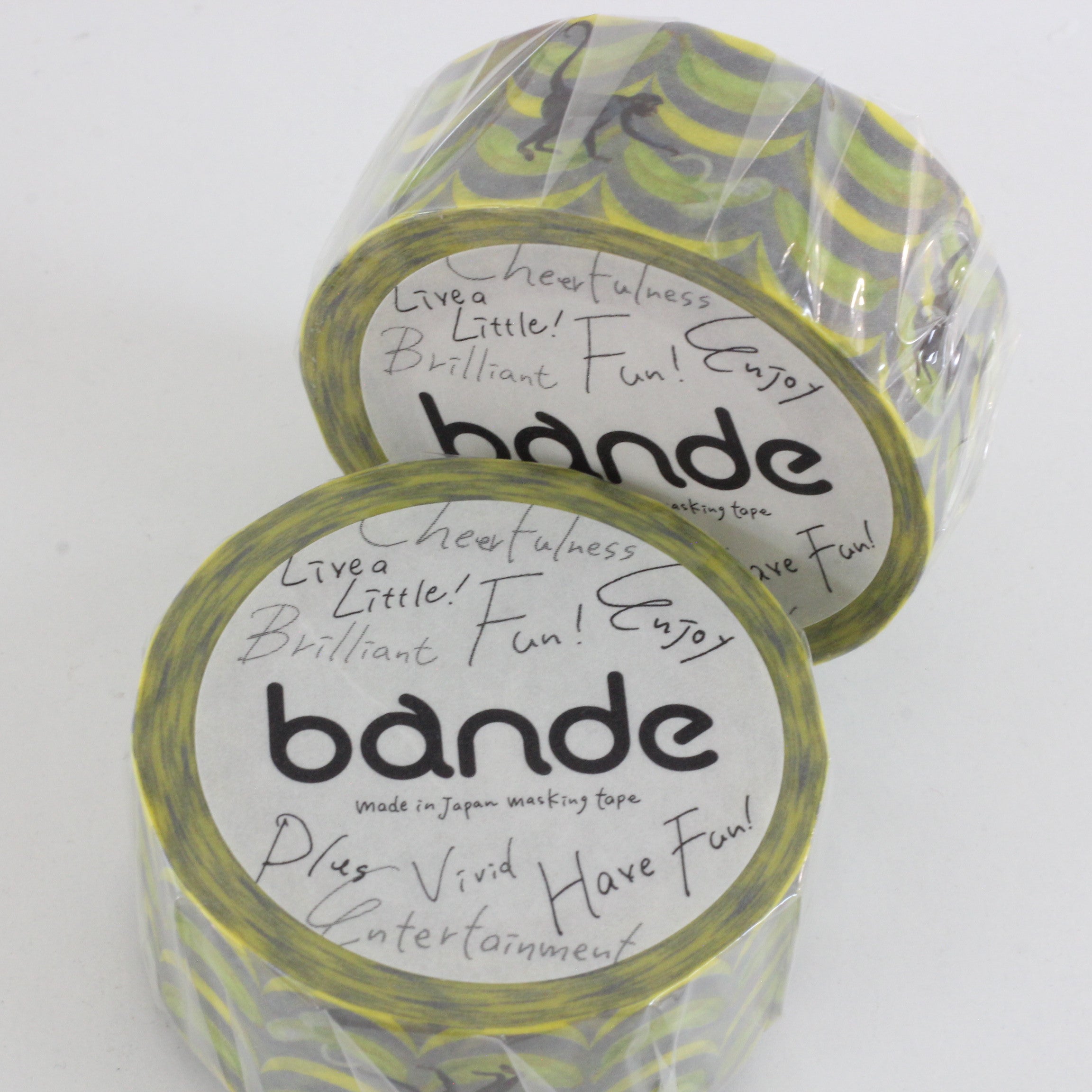 BDA084 バナナグレー Washi Tape