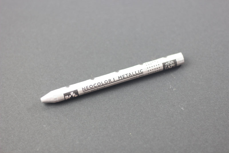 CARAN D'ACHE Neocolor I Wax Pastels Metallic Silver