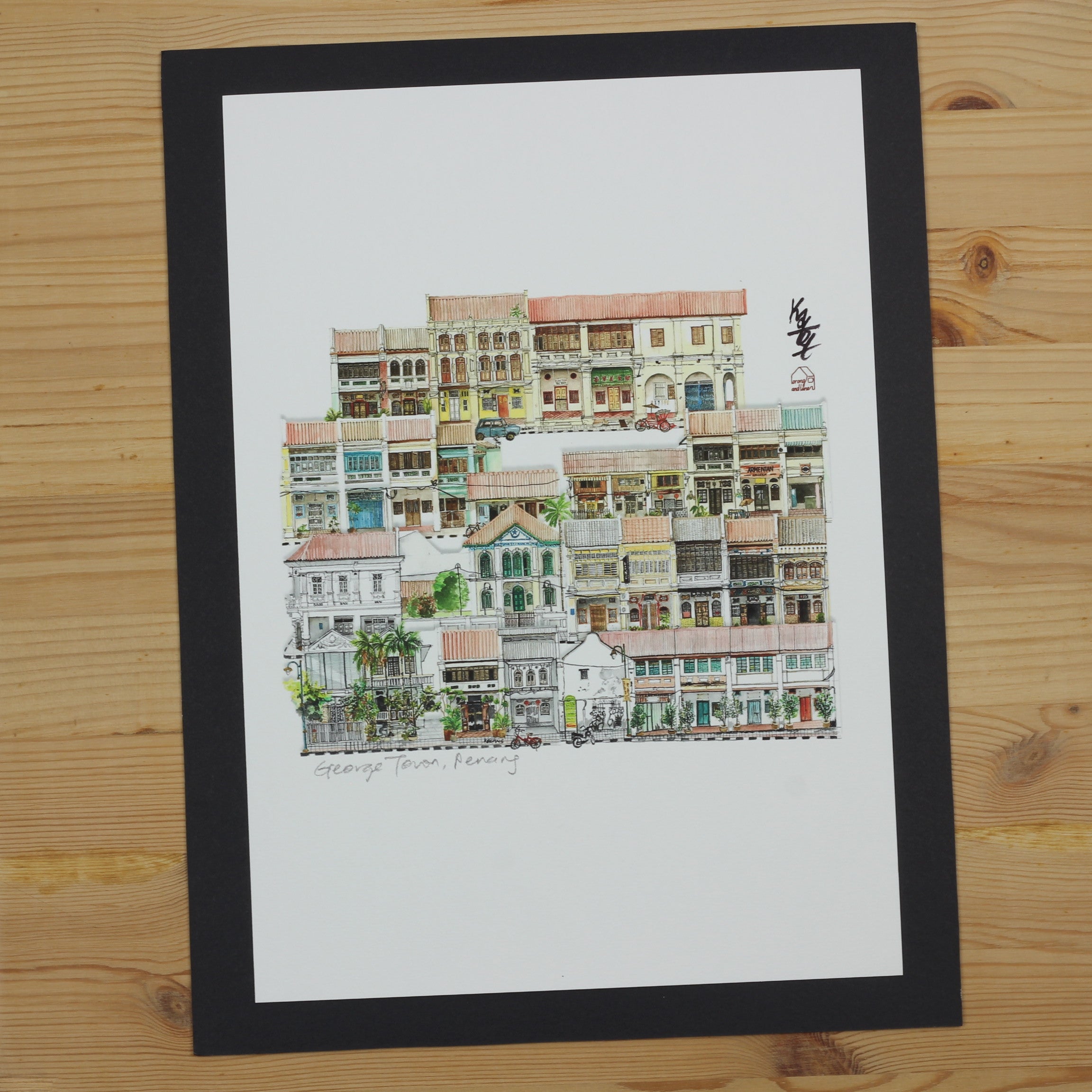 LORONGANDLANE A4 Print Archilover 2