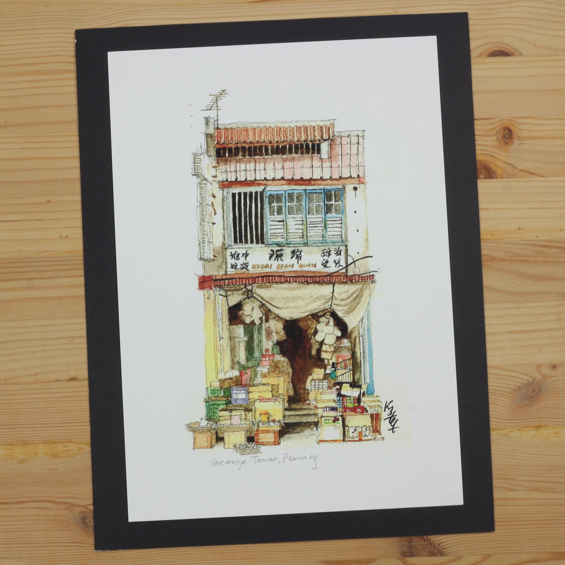 LORONGANDLANE A4 Print Shop Selling Groceries