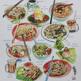 LORONGANDLANE A4 Print Foodie