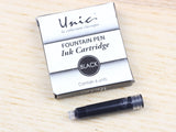 PILOT UNIC Fountain Pen 6 Ink Cartridges Set