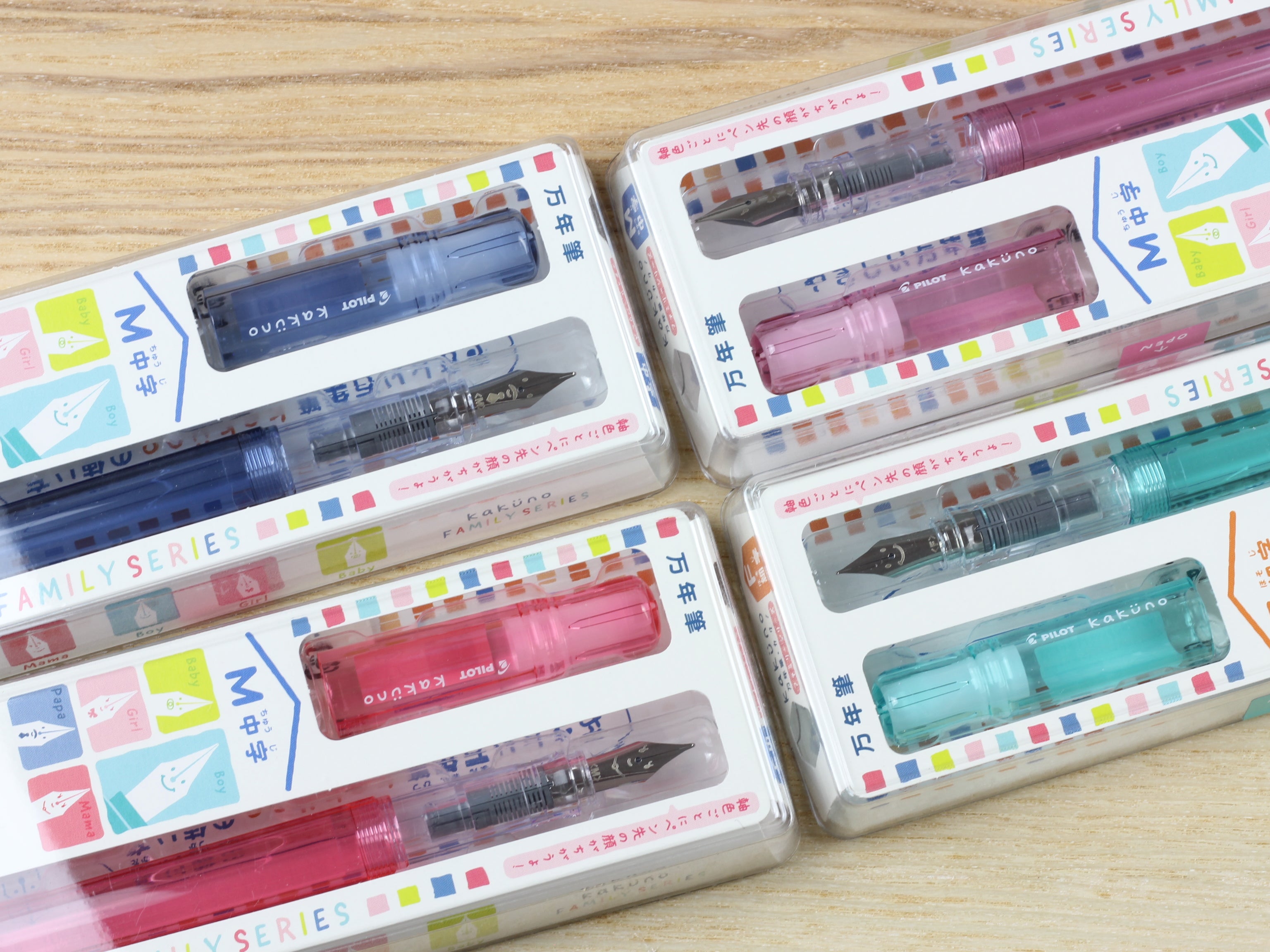 PILOT Kakuno Fountain Pen Family Series Papa Blue