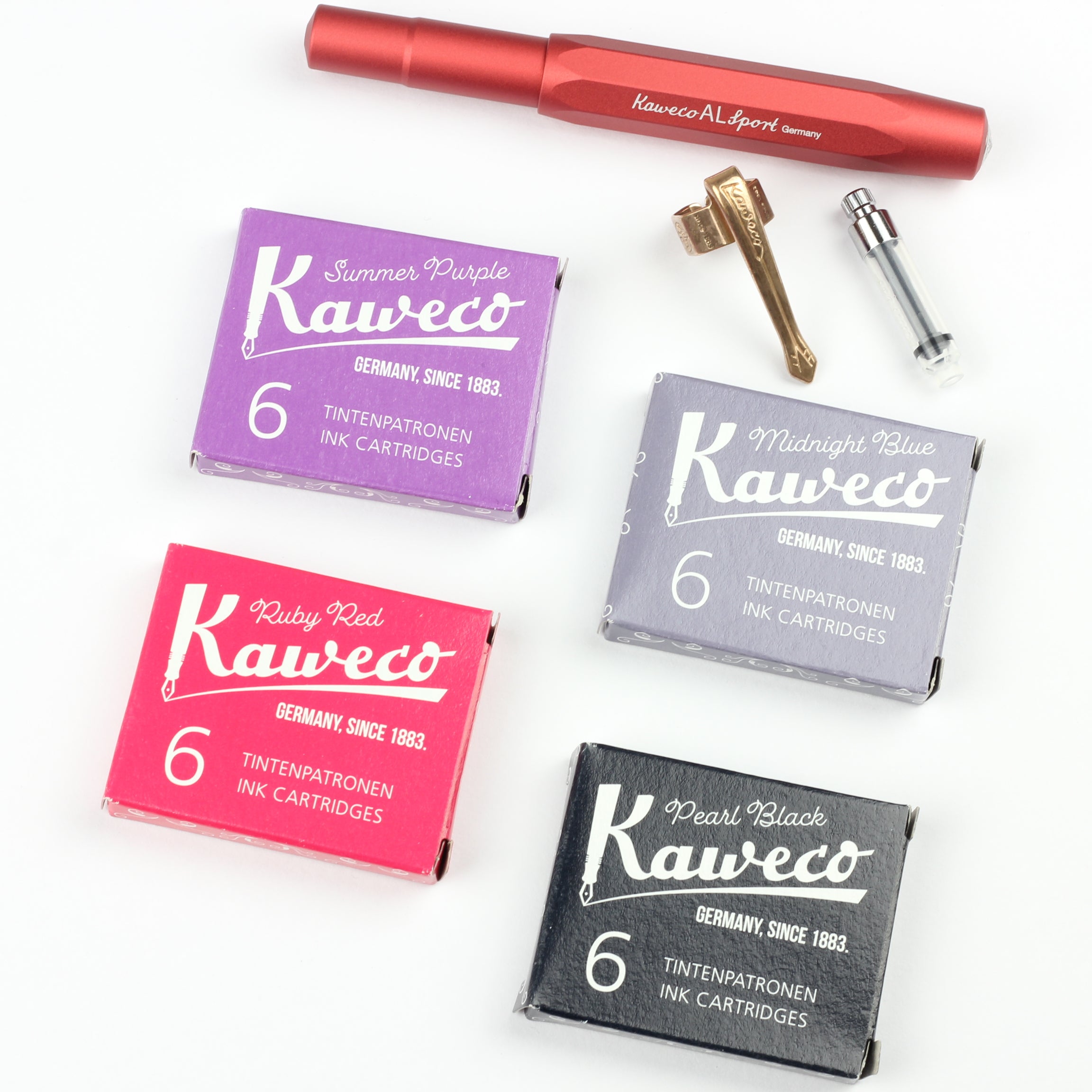 KAWECO Ink Cartridges 6pcs Pack