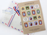 ELSIEWITHLOVE Sticker Packs Christmas Edition Postage Stamps
