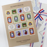 ELSIEWITHLOVE Sticker Packs Christmas Edition Postage Stamps