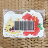 AZREENCHAN Art Print Sticker Some Cats