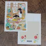 AZREENCHAN Postcard Always Working