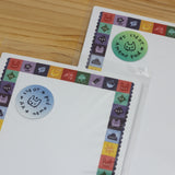 AZREENCHAN Memo Pad Happy Team