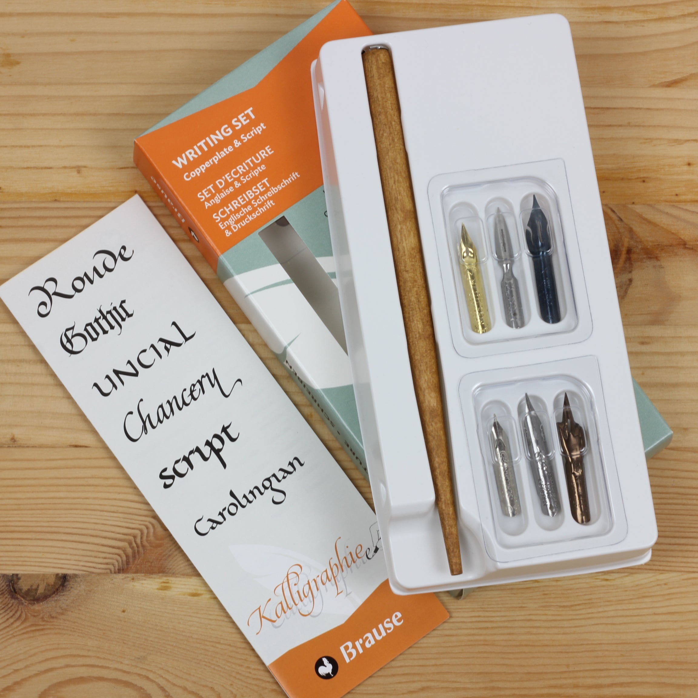 BRAUSE Calligraphy & Writing 140B 6 Nibs Set