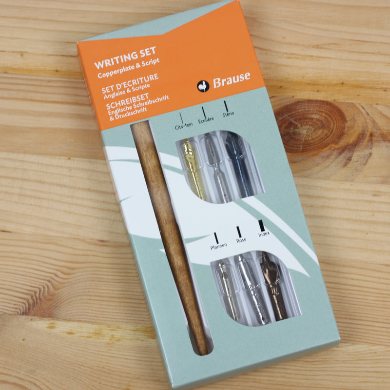 BRAUSE Calligraphy & Writing 140B 6 Nibs Set